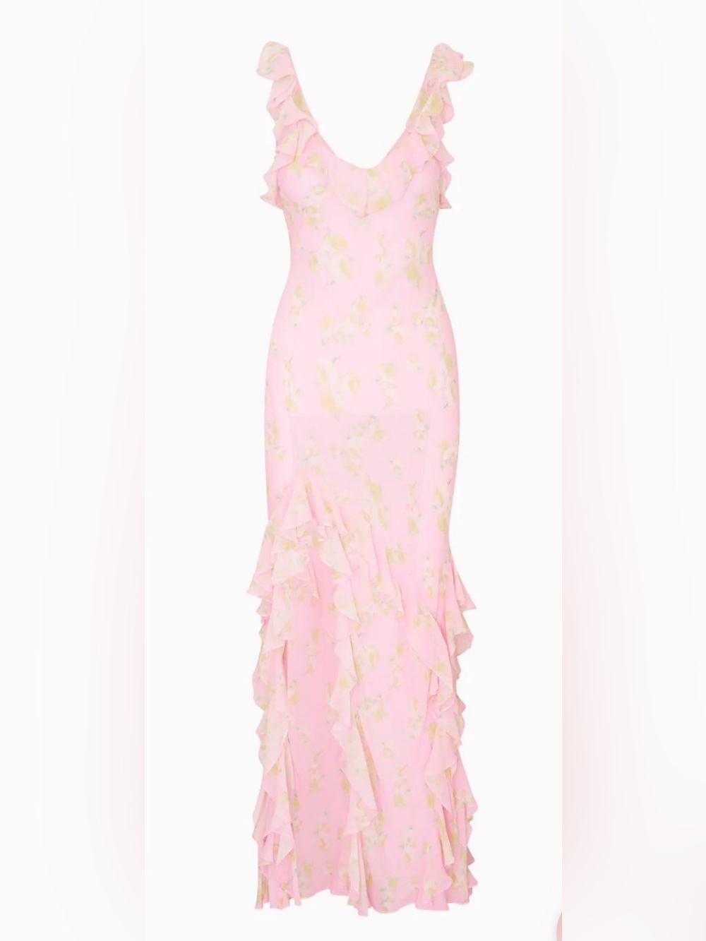 NWT LoveShackFancy Rosalina floral dress - Picture 2 of 10